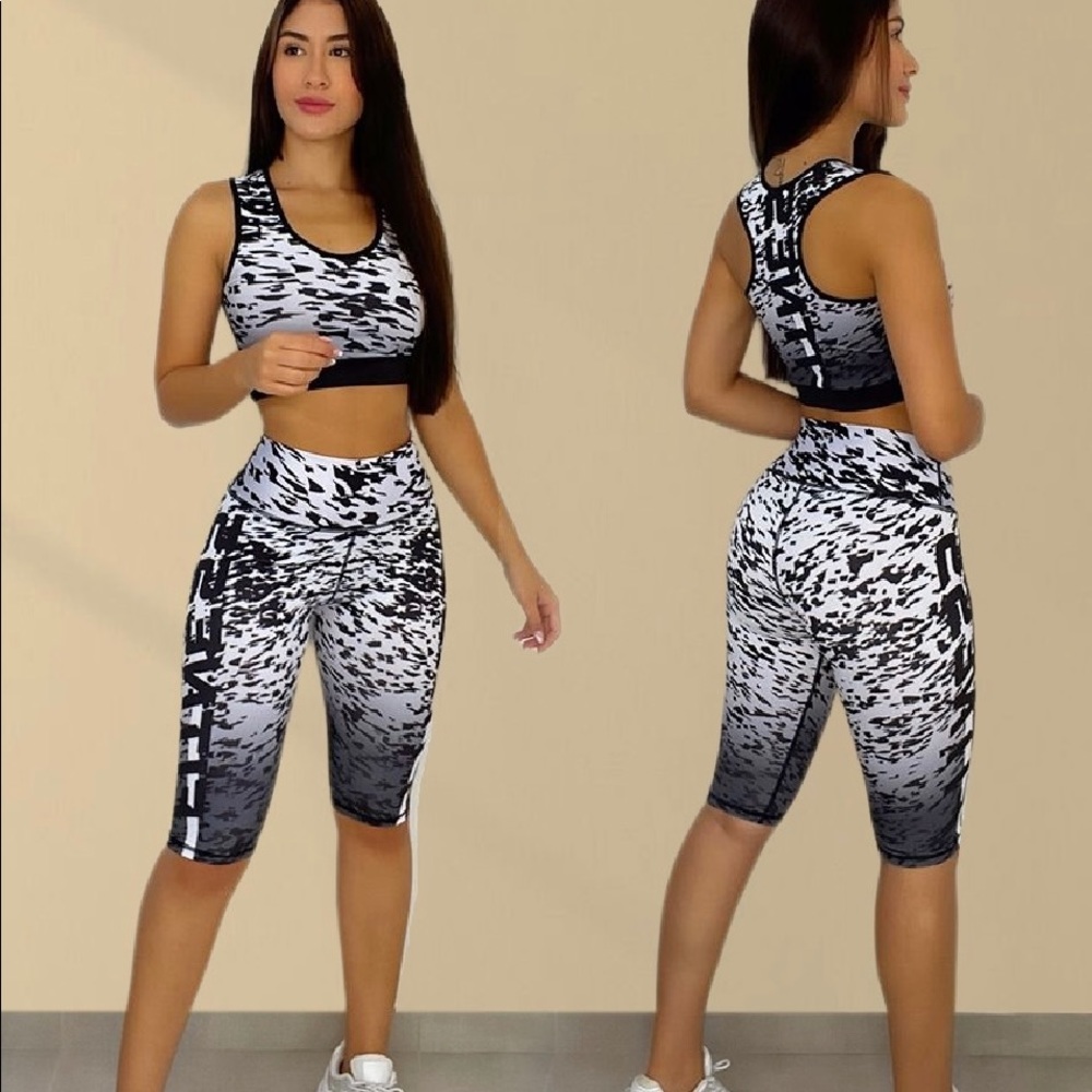 Set leggins short
